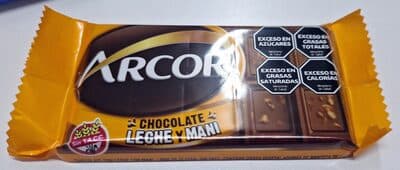 Tableta de chocolate con maní Arcor 25 g