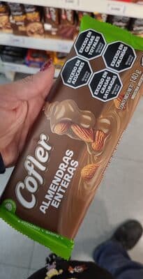 Tableta chocolate con almendras Cofler 140 g