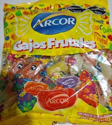 Caramelos surtidos gajitos Arcor bolsa 485 g