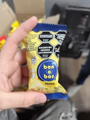Huevo chocolate blanco Bon O Bon 20 g