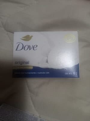 Jabón tocador blanco Dove 90 g