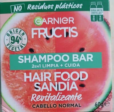 Shampoo en barra Hair Food Sandía Garnier Fructis